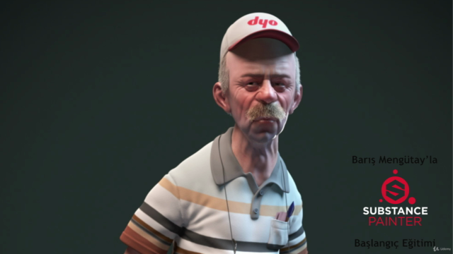 Substance Painter Başlangıç Eğitimi – Screenshot 1
