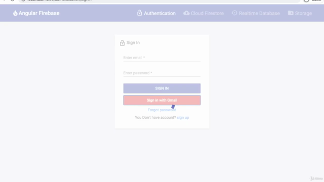เริ่มต้นเขียนเว็บด้วย Angular 11 และ Firebase – Screenshot 2