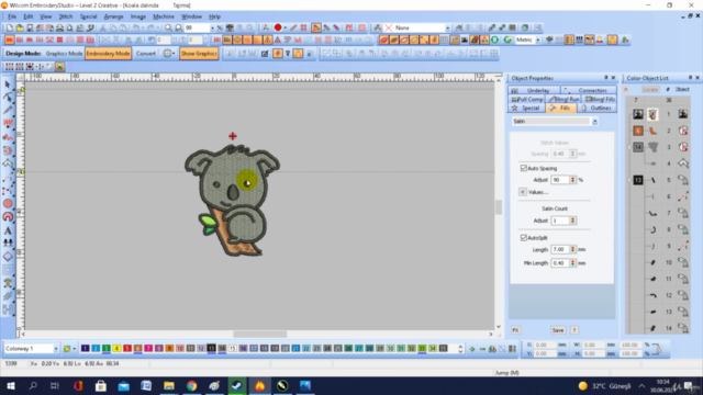 Wilcom Embroidery Studio e2 Öğrenin – Screenshot 3
