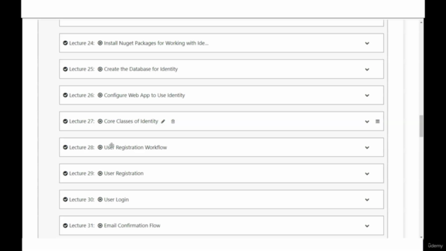 Master ASP.NET Core Identity: Authentication & Authorization – Screenshot 3