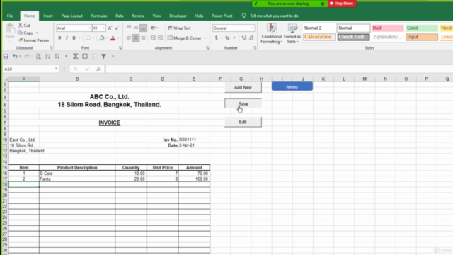 คอร์สเรียน Excel ฉบับแจ้งเกิด – Screenshot 4