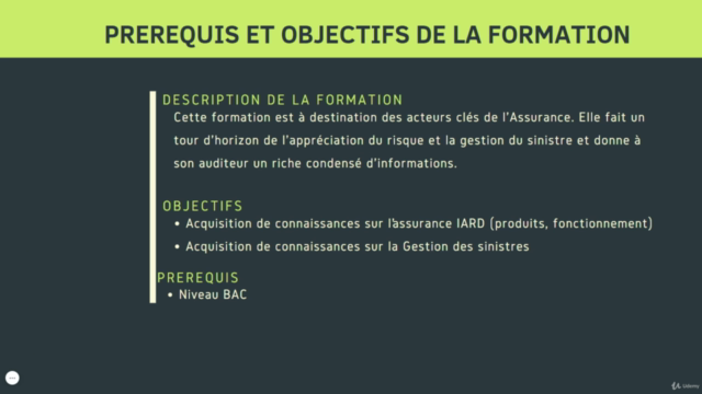 Comprendre la réclamation Sinistre en Assurances IARD – Screenshot 1