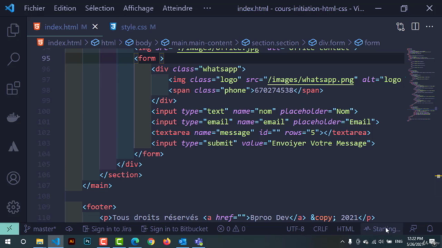 HTML5 & CSS3 : Créez un Site E-commerce Moderne de A à Z – Screenshot 2