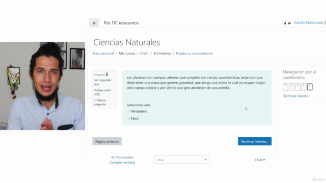 Crea tu Aula virtual en Moodle sin programación. – Screenshot 4