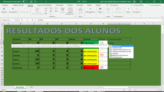 Excel - As 86 Principais Fórmulas avançadas & Power BI – Screenshot 1