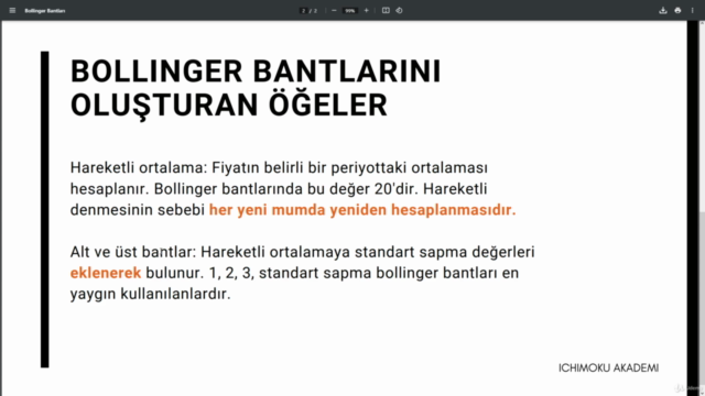 Teknik Analiz: Bollinger Bantları | %B ve BBW İndikatörleri – Screenshot 1