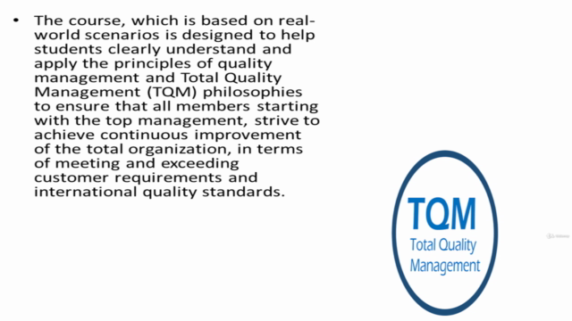 Total Quality Management (TQM) Certification – Screenshot 2