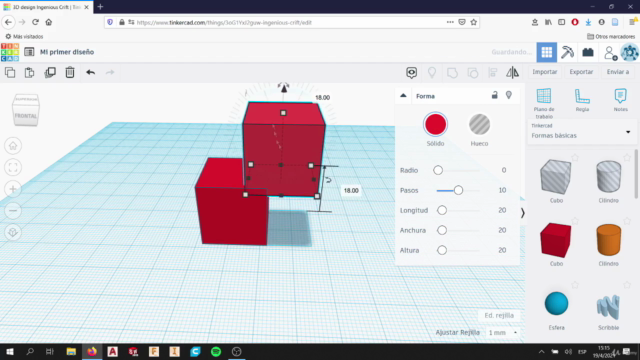 Diseño e impresión 3D para principiantes – Screenshot 1