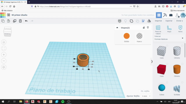 Diseño e impresión 3D para principiantes – Screenshot 2