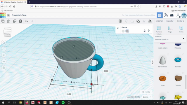 Diseño e impresión 3D para principiantes – Screenshot 3