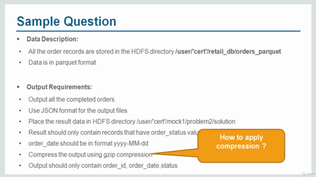 CCA 175 Spark and Hadoop Developer Certification - Scala – Screenshot 3