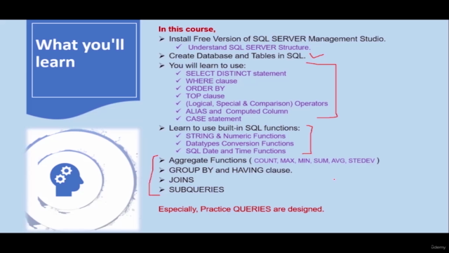 SQL BootCamp: Learn SQL DATABASE Queries with SQL SERVER – Screenshot 4