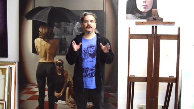 Curso de dibujo de rostros con lápiz de grafito – Screenshot 2