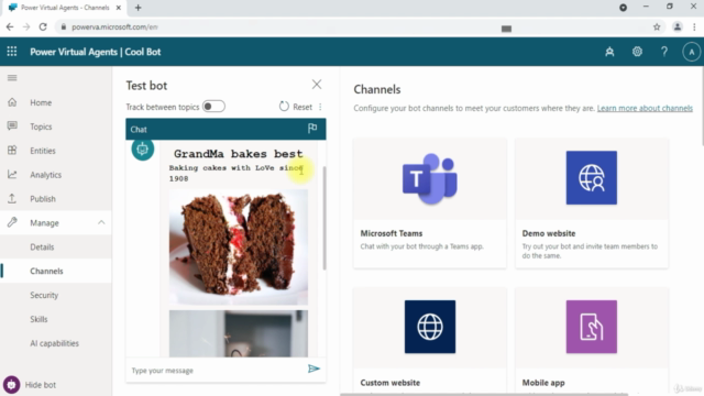 Complete Microsoft Power Virtual Agent (PVA) Bootcamp – Screenshot 2