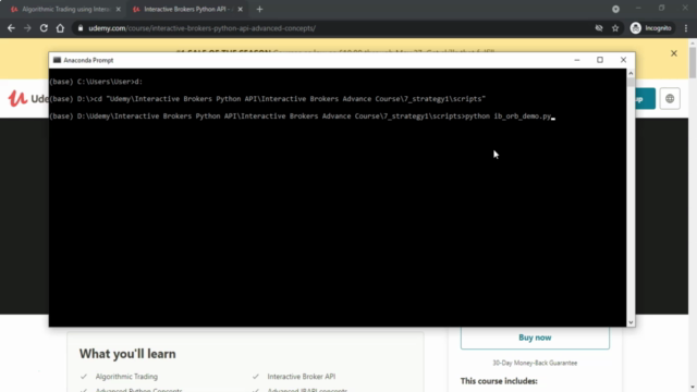 Interactive Brokers Python API - Advanced Concepts – Screenshot 3