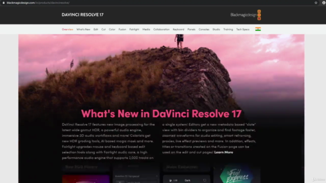 Video Editing in Davinci Resolve 17 For Beginners – Screenshot 1