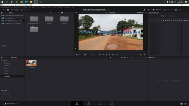 Video Editing in Davinci Resolve 17 For Beginners – Screenshot 4
