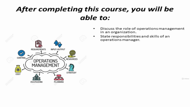 Manufacturing Operations Management Certification Course – Screenshot 3
