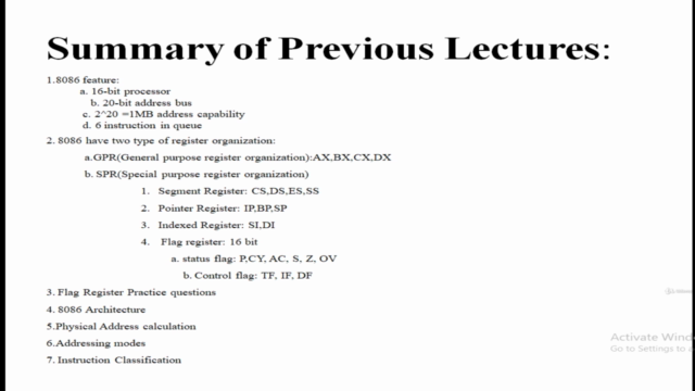 Introduction to 8086 microprocessor – Screenshot 4