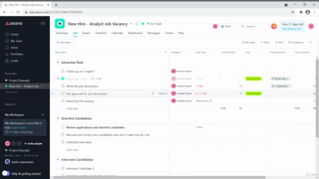 Asana: Project Management on Asana – Screenshot 1