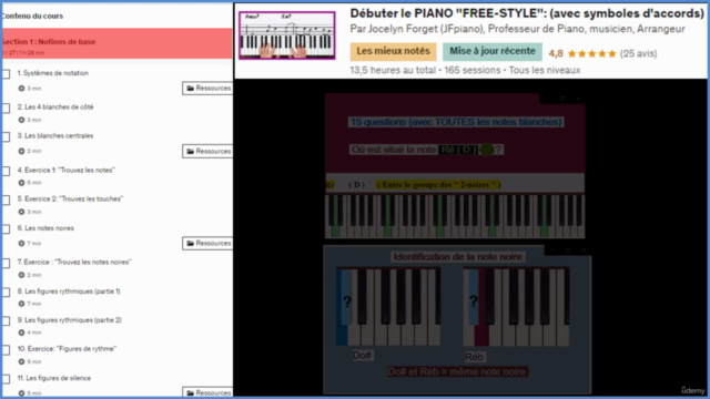 Piano avec Accords : Jouer des reprises à vue et à sa sauce – Screenshot 2