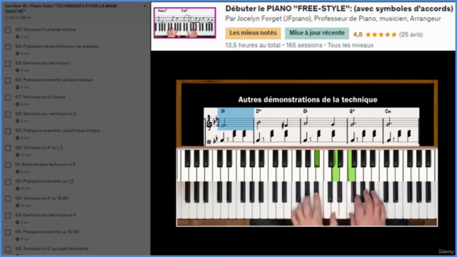 Piano avec Accords : Jouer des reprises à vue et à sa sauce – Screenshot 4