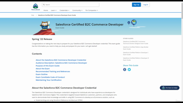 How to be a Certified Salesforce Commerce Cloud Developer - Screenshot_01