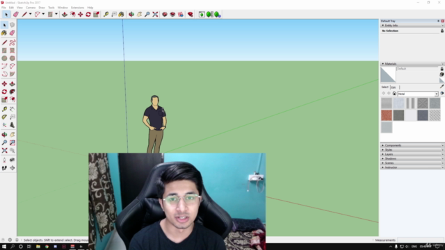 SketchUp Advanced Guide Selection and large tool set – Screenshot 4
