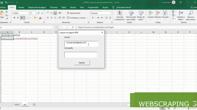 Web Scraping Excel VBA- Extrae Información desde Páginas Web – Screenshot 2