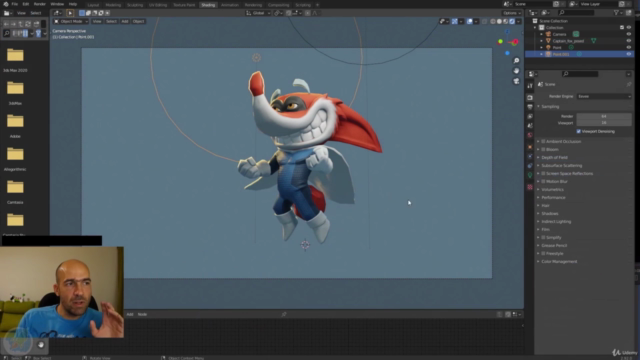 Zbrush, Blender, Substance Painter 3D game character course - Screenshot_04