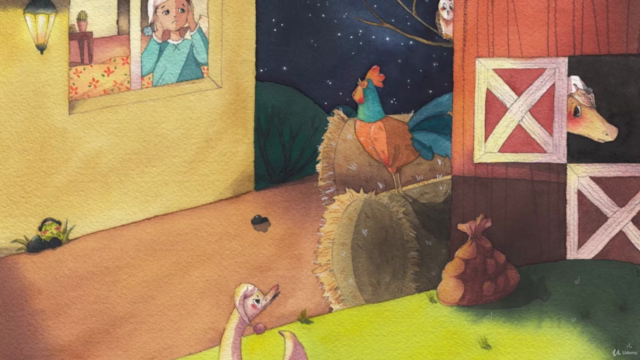 Corso di Illustrazione ad Acquerello – Screenshot 1