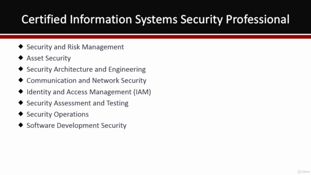 Certified Information Systems Security Professional CISSP – Screenshot 1