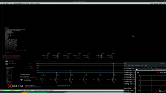 VSD Intern - Analog Comparator Design using Sky130 – Screenshot 1