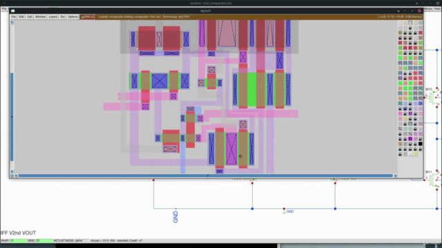 VSD Intern - Analog Comparator Design using Sky130 – Screenshot 4