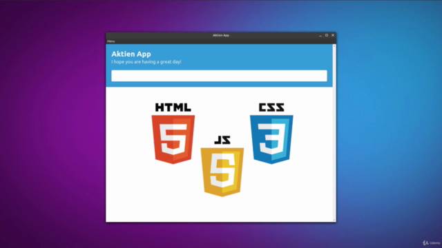 Electron - Einstieg in die Entwicklung von Desktop Apps – Screenshot 3