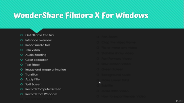 WonderShare Filmora X:  Basic Video Editing For Beginners – Screenshot 3