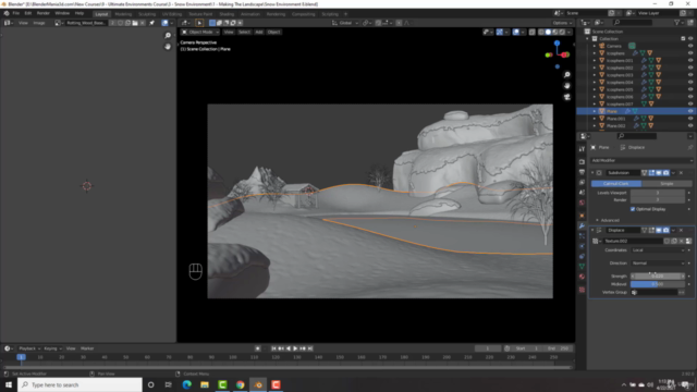 The Ultimate Blender 3D Environments Course – Screenshot 3