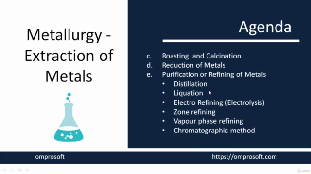 Chemistry - Metallurgy (Extraction of Metals) – Screenshot 3