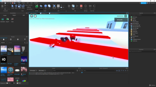 Create your first obby game in ROBLOX – Screenshot 1