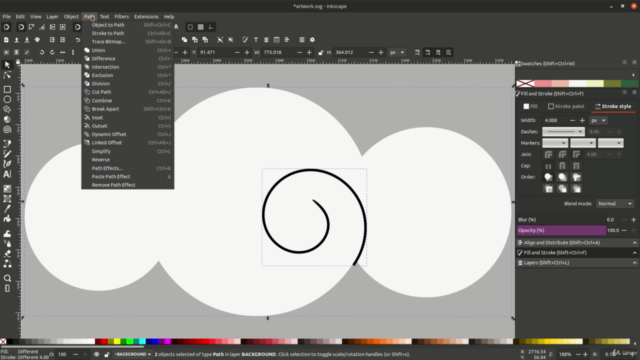 INKSCAPE MASTERCLASS - How to create amazing artwork - Screenshot_02