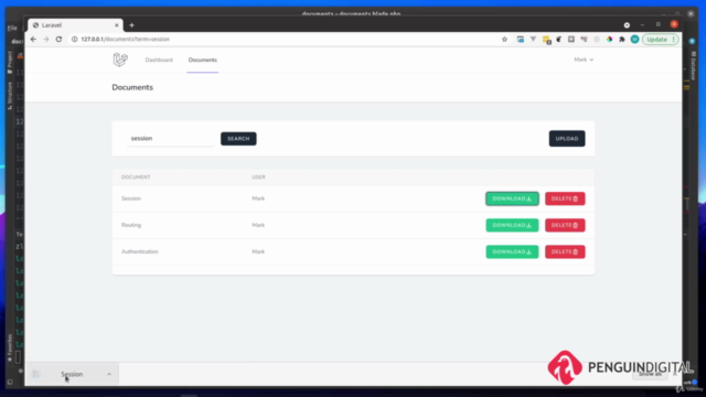 Create a document search system in Laravel – Screenshot 4