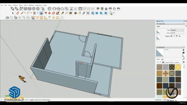 Learn Interior Design with Sketchup and Vray – Screenshot 2