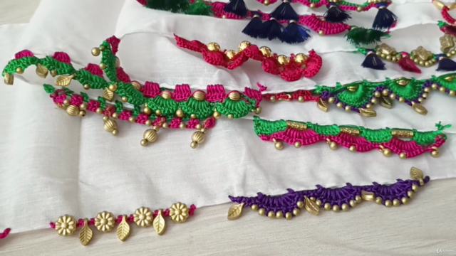 Crochet Saree Tassels Or Krosha Saree Kuchu - Basics – Screenshot 2
