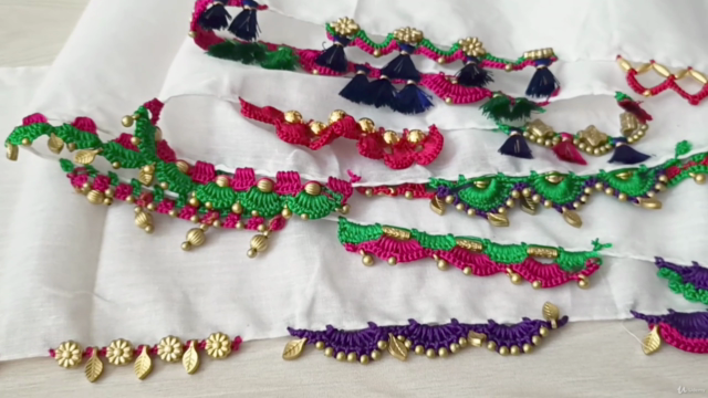 Crochet Saree Tassels Or Krosha Saree Kuchu - Basics – Screenshot 4