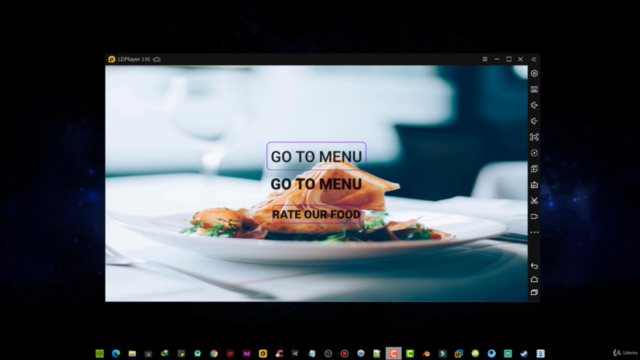 Menu Resturant with android Studio – Screenshot 2