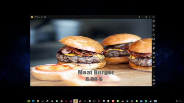 Menu Resturant with android Studio – Screenshot 4