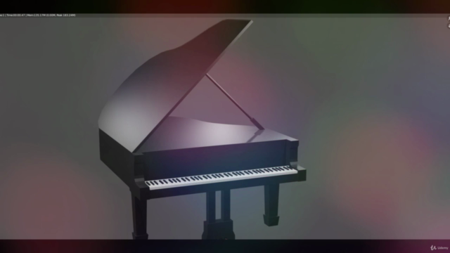 Making a Piano | Blender 3D Modeling – Screenshot 3