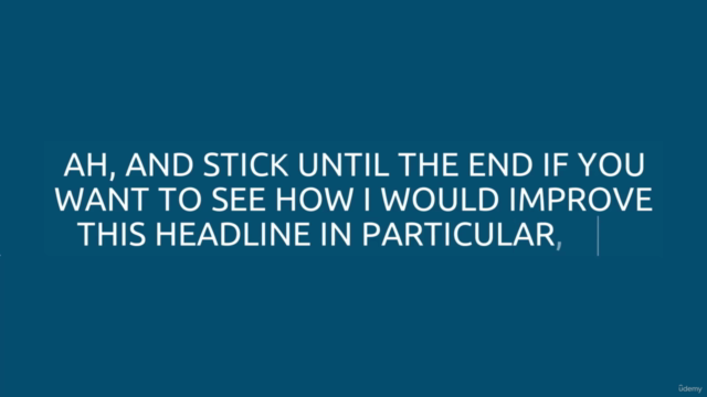 Copywriting: master headlines, with no need to be creative – Screenshot 1