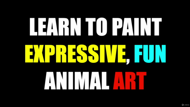 Abstract Animal Painting Course – Screenshot 1