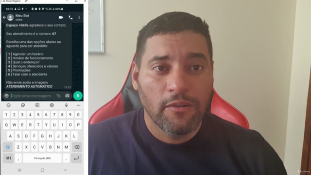 Chatbot para Whatsapp Sem Programação Focado em Negócios – Screenshot 2